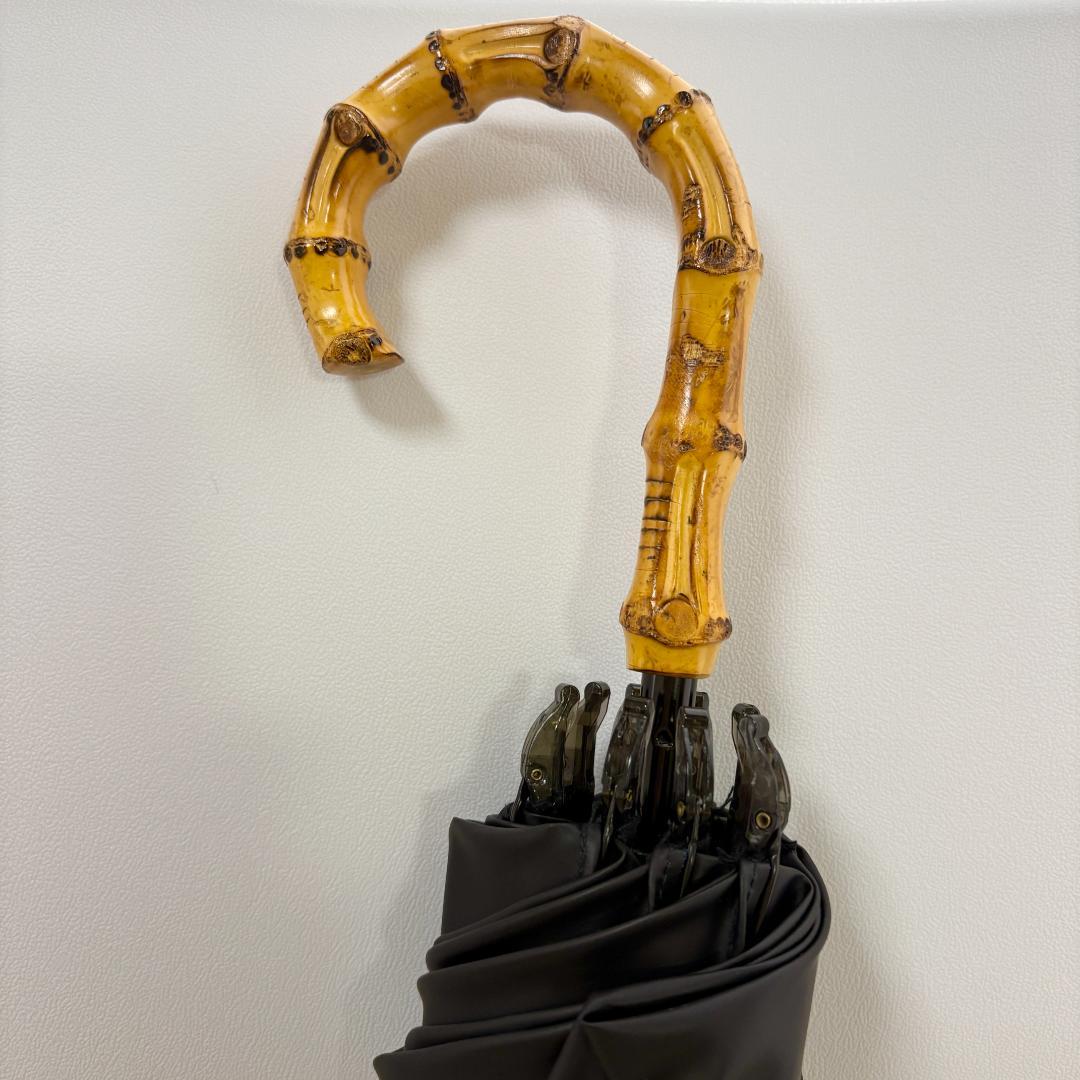 【未使用】ビシェリ　日傘　完全遮光　2段折りたたみ傘　ネイビー ピンク