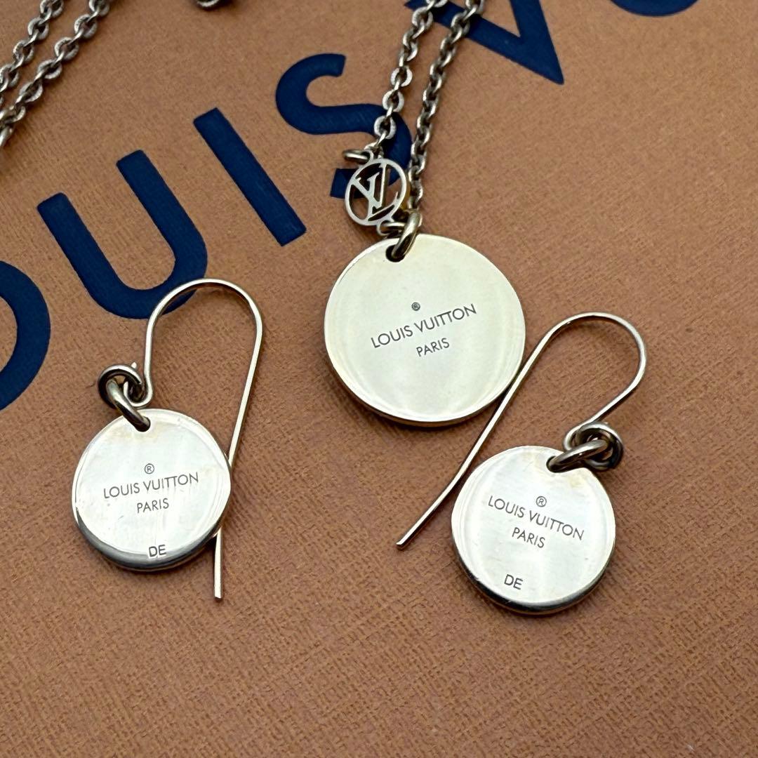 たかし　超希少　ルイヴィトン　メダル　ネックレス　ゴールド　イヤリング