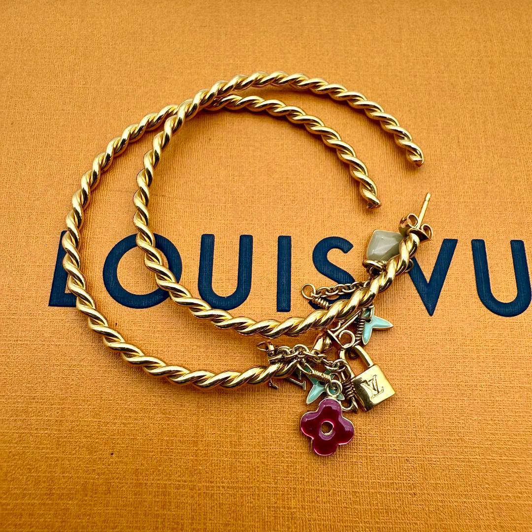 たかし　超希少　ルイヴィトン　メダル　ネックレス　ゴールド　イヤリング