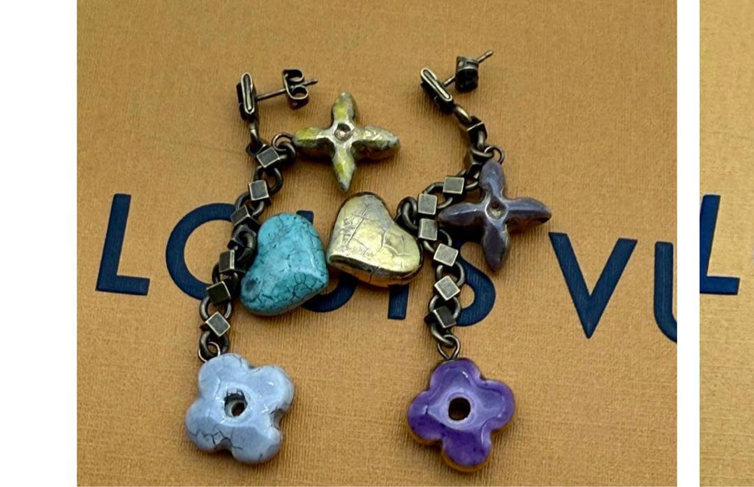 たかし　超希少　ルイヴィトン　メダル　ネックレス　ゴールド　イヤリング