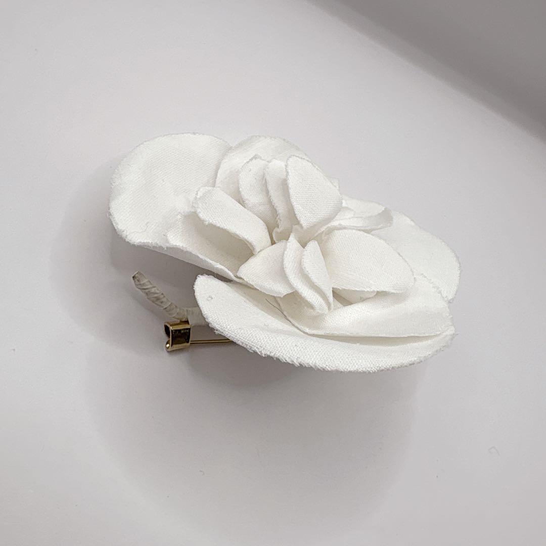 CHANEL カメリア コサージュ ブローチ フランス製