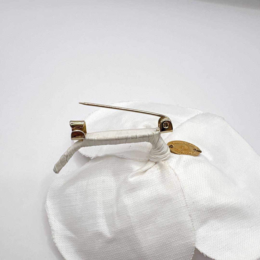 CHANEL カメリア コサージュ ブローチ フランス製