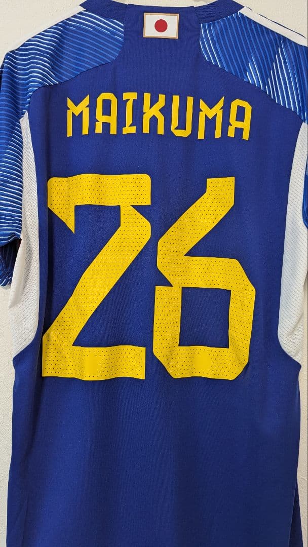 【値下げしました】アディダス 日本代表 ユニフォーム 26 毎熊晟矢 L