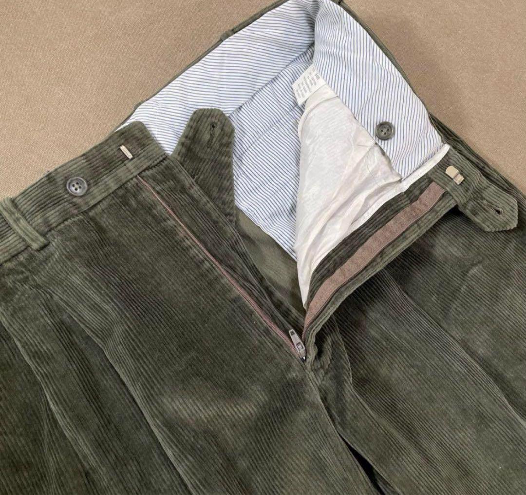 80s Nordstrom 太畝コーデュロイ ビンテージ イタリア製 スラックス