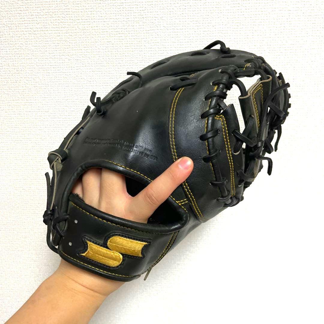922 SSK キップレザー 型抜群 即戦力 美品 硬式 ファーストミット
