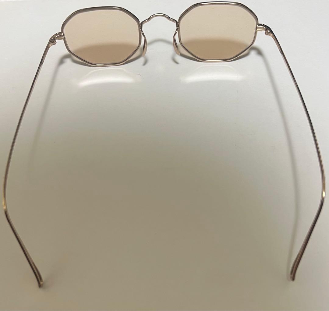 完売　ayame octa 45 ゴールド　メガネ 鯖江　常田大希　在原みゆ紀