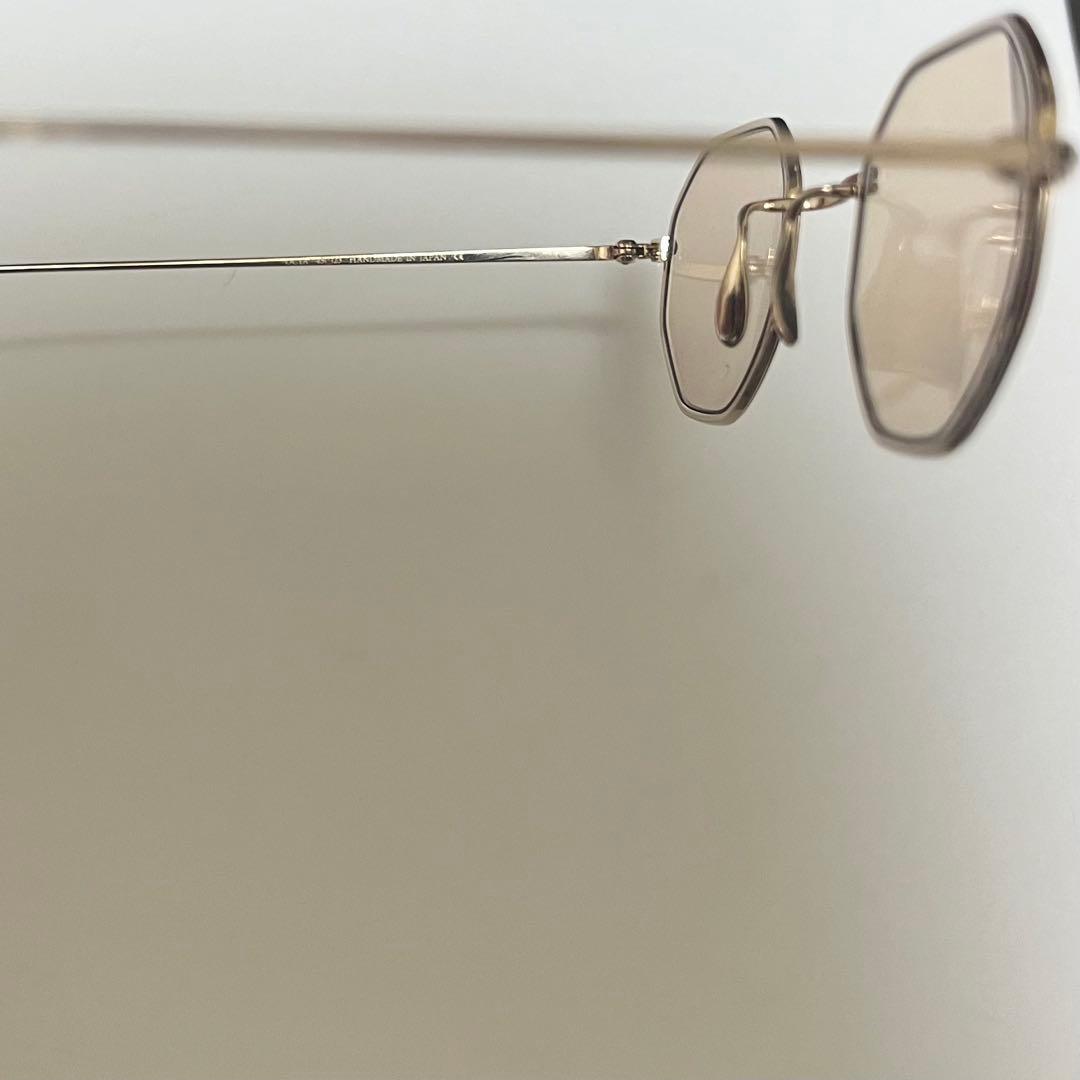 完売　ayame octa 45 ゴールド　メガネ 鯖江　常田大希　在原みゆ紀