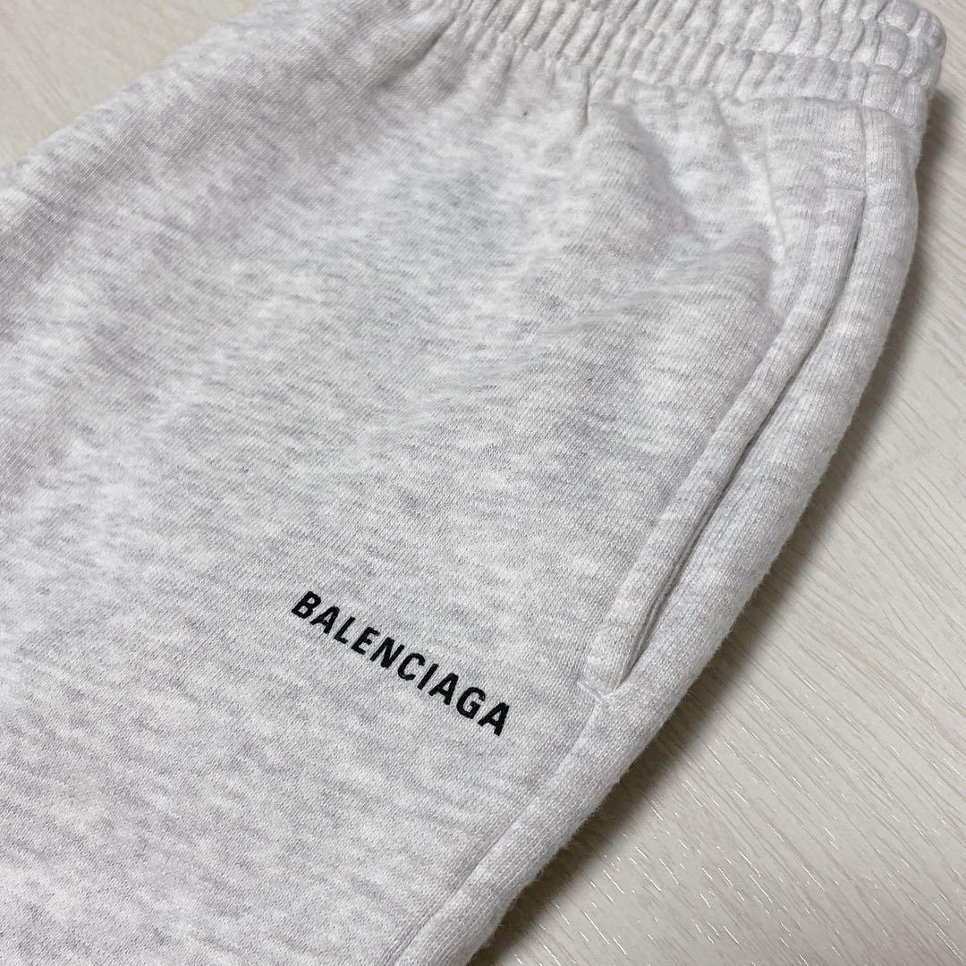 H*n様 バレンシアガ BALENCIAGA スエット　パンツ　グレー 2T キ
