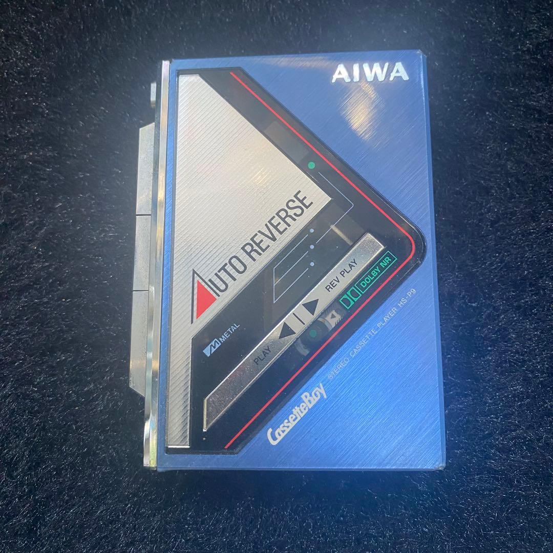 AIWA HS-P9 ポータブルカセットプレーヤー