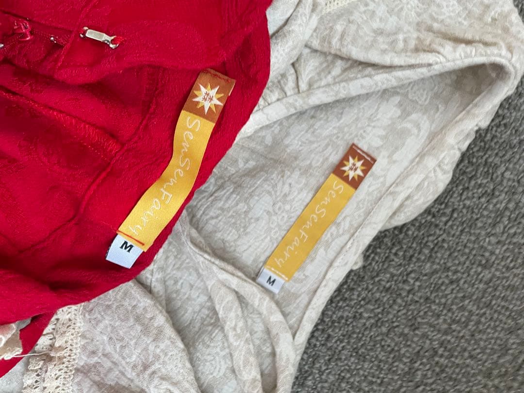 森森仙藤原妹紅コスプレアレンジ衣装Mサイズ