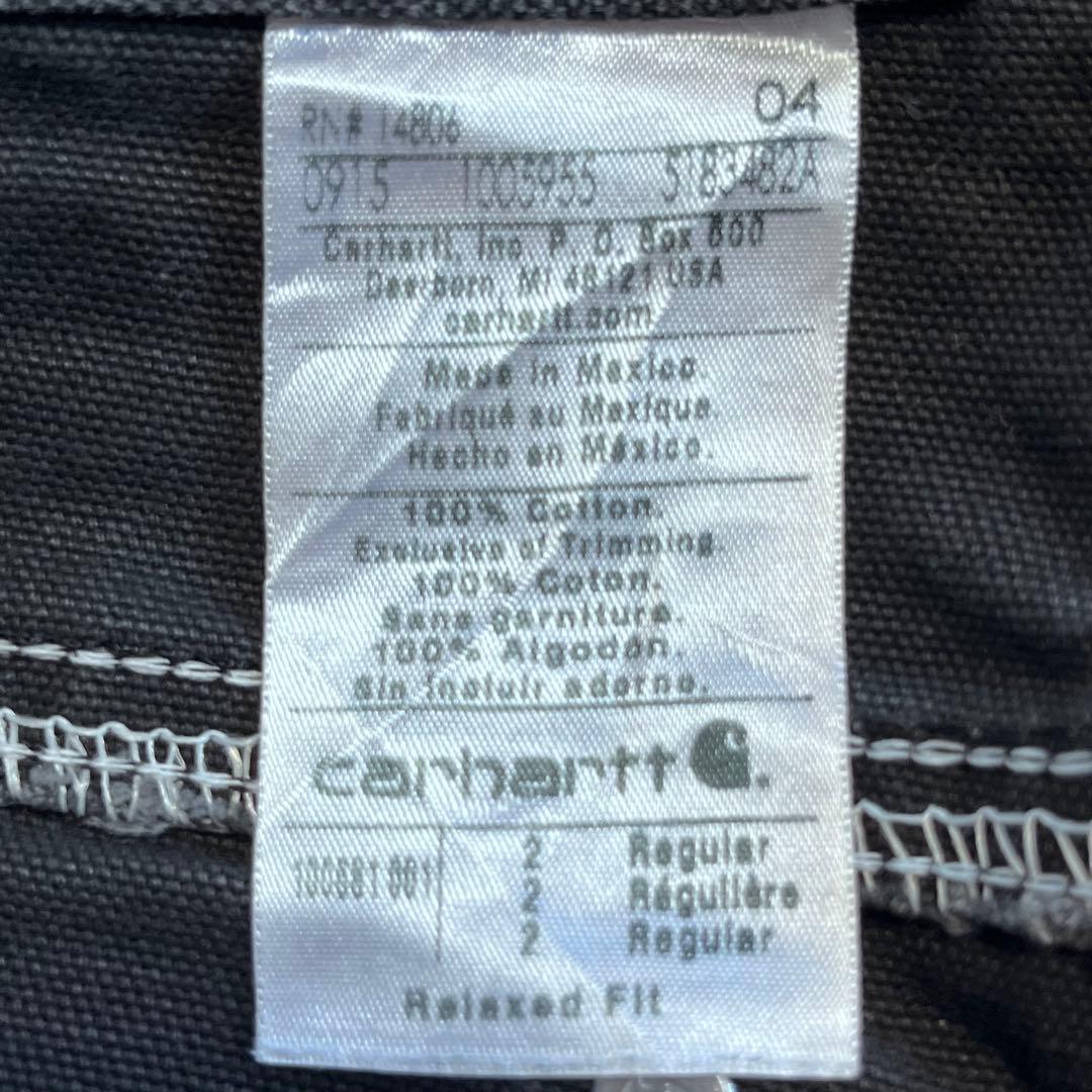 00's フェード カーハート ダブルニー 通のメキシコ製 ペインターパンツ