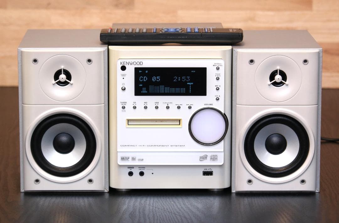 KENWOOD NDL100 CD/MD/USB/USB-DAC コンポ 完動品