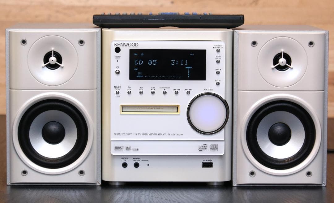 KENWOOD NDL100 CD/MD/USB/USB-DAC コンポ 完動品