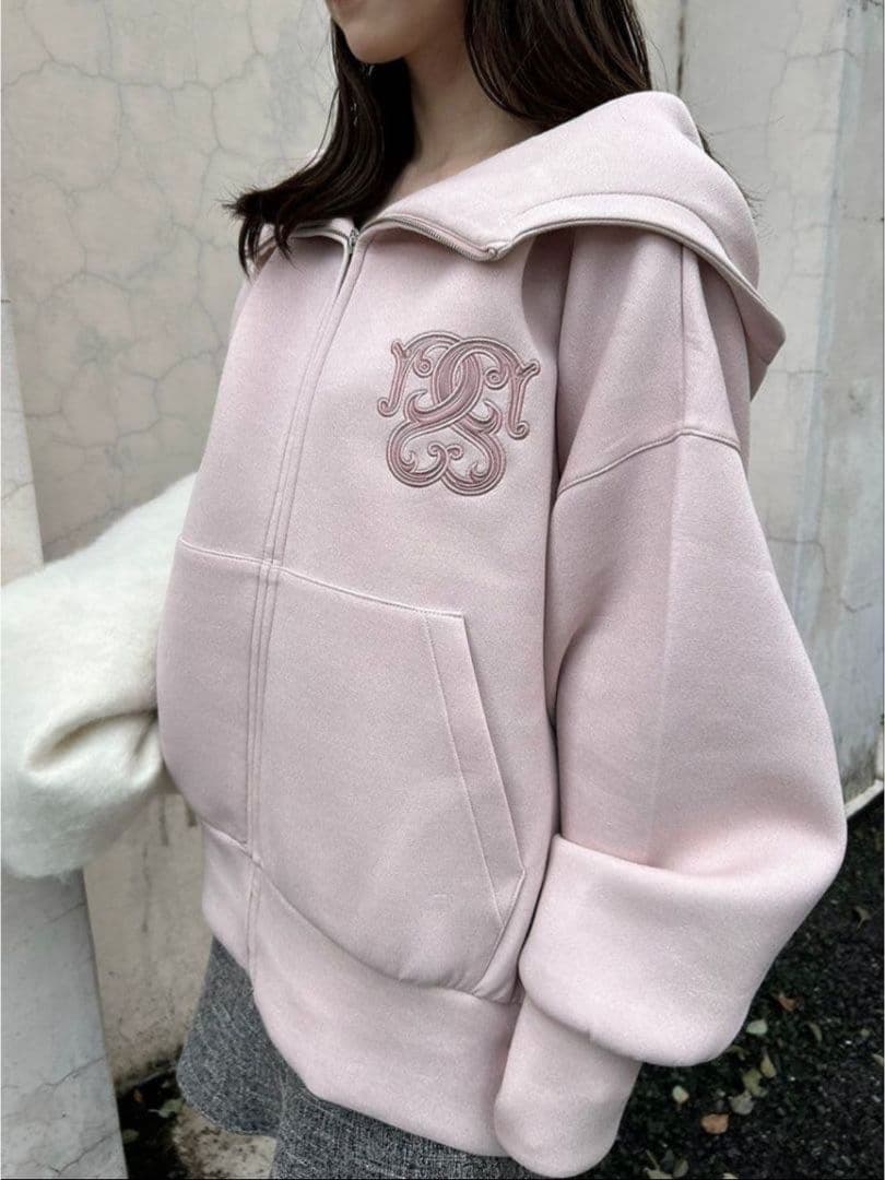 【新品未使用】SNIDEL♡ボリュームパーカー ピンク