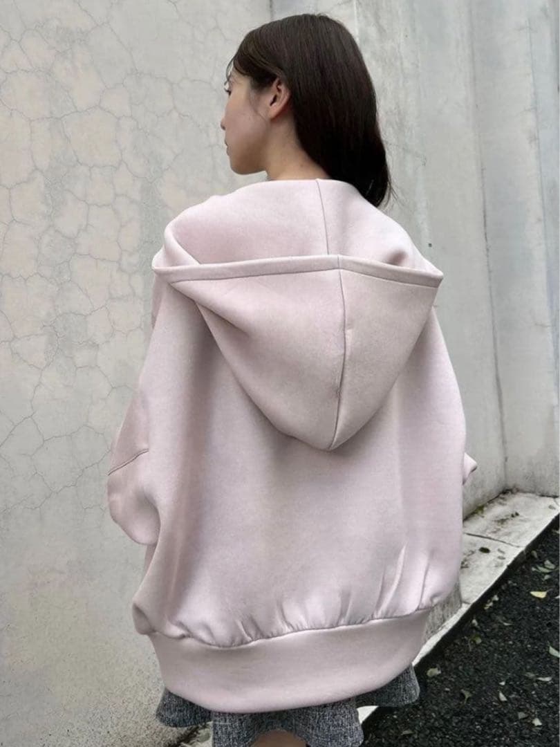 【新品未使用】SNIDEL♡ボリュームパーカー ピンク