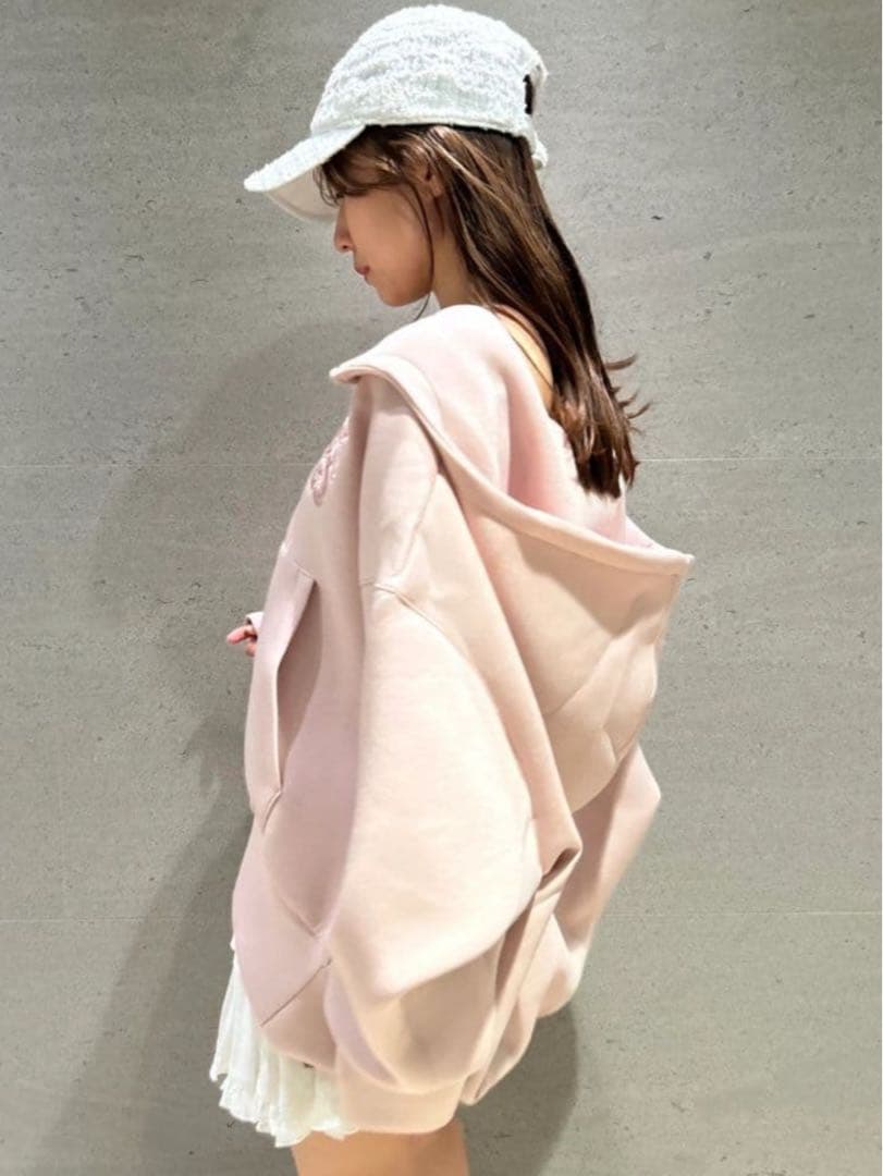 【新品未使用】SNIDEL♡ボリュームパーカー ピンク