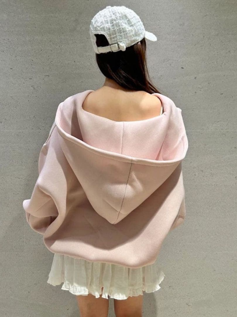 【新品未使用】SNIDEL♡ボリュームパーカー ピンク