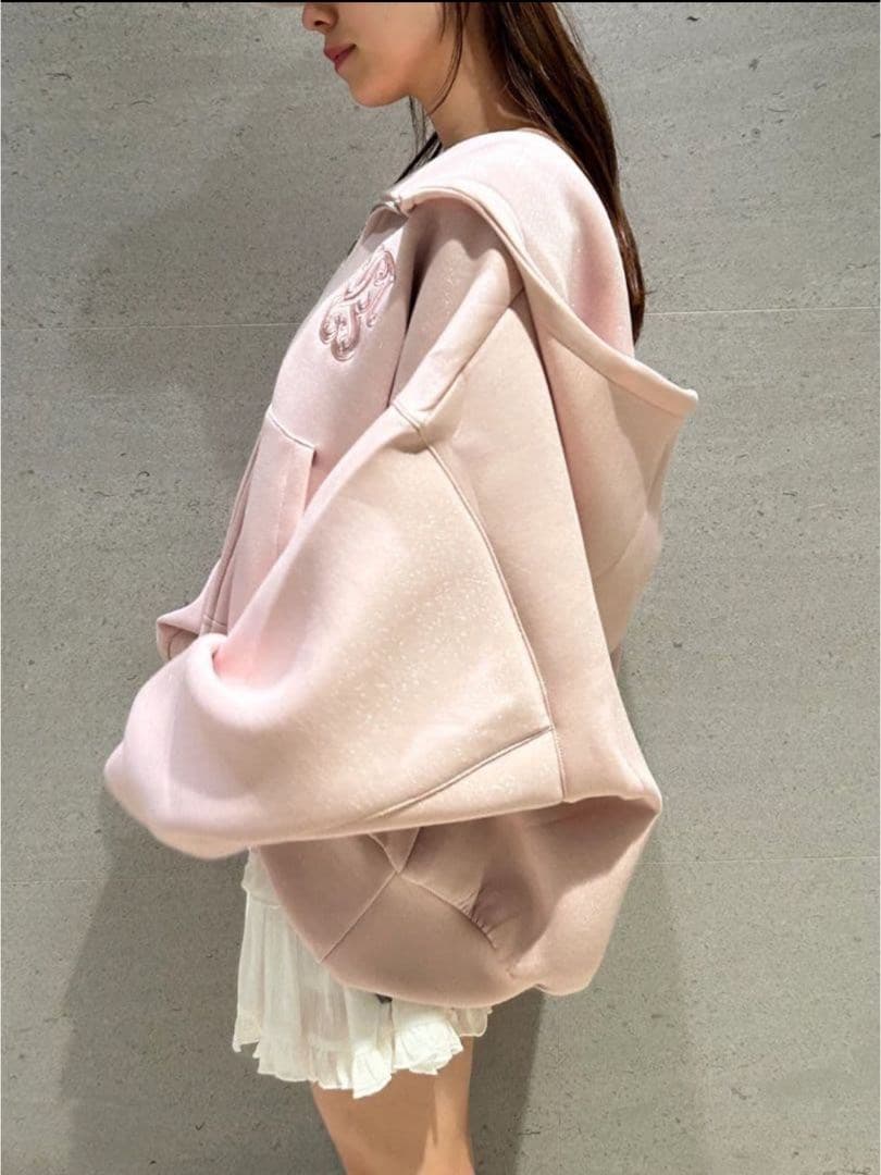 【新品未使用】SNIDEL♡ボリュームパーカー ピンク