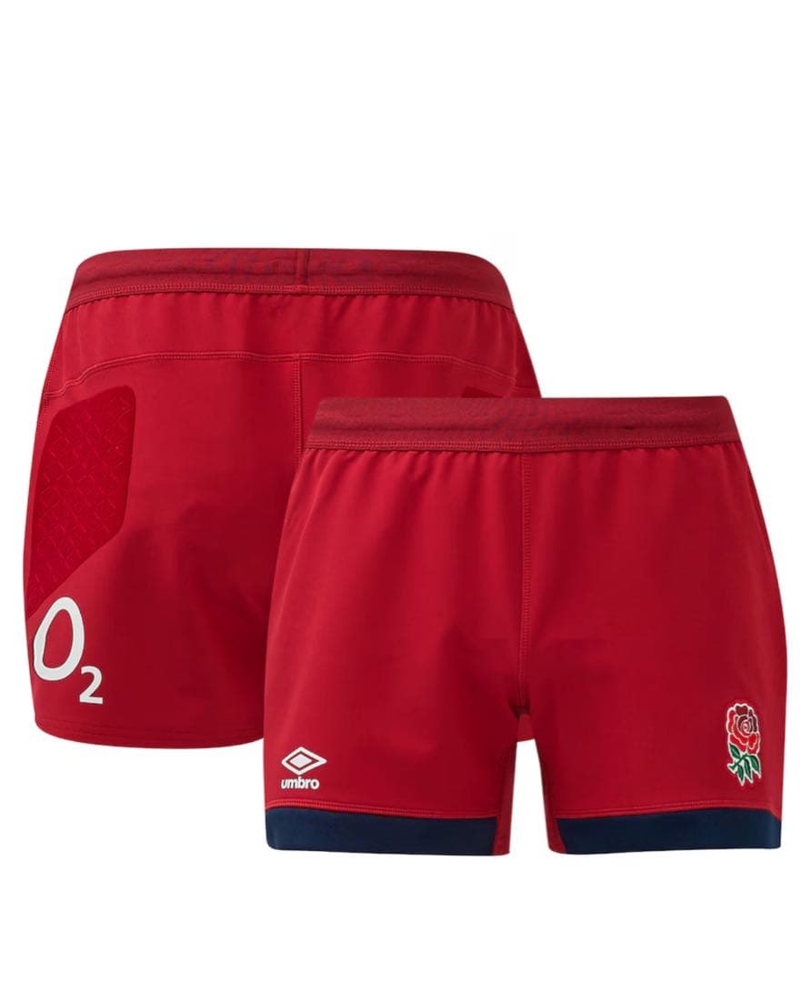 らぐイングランド代表　アウェイプロラグビーショーツ　umbro