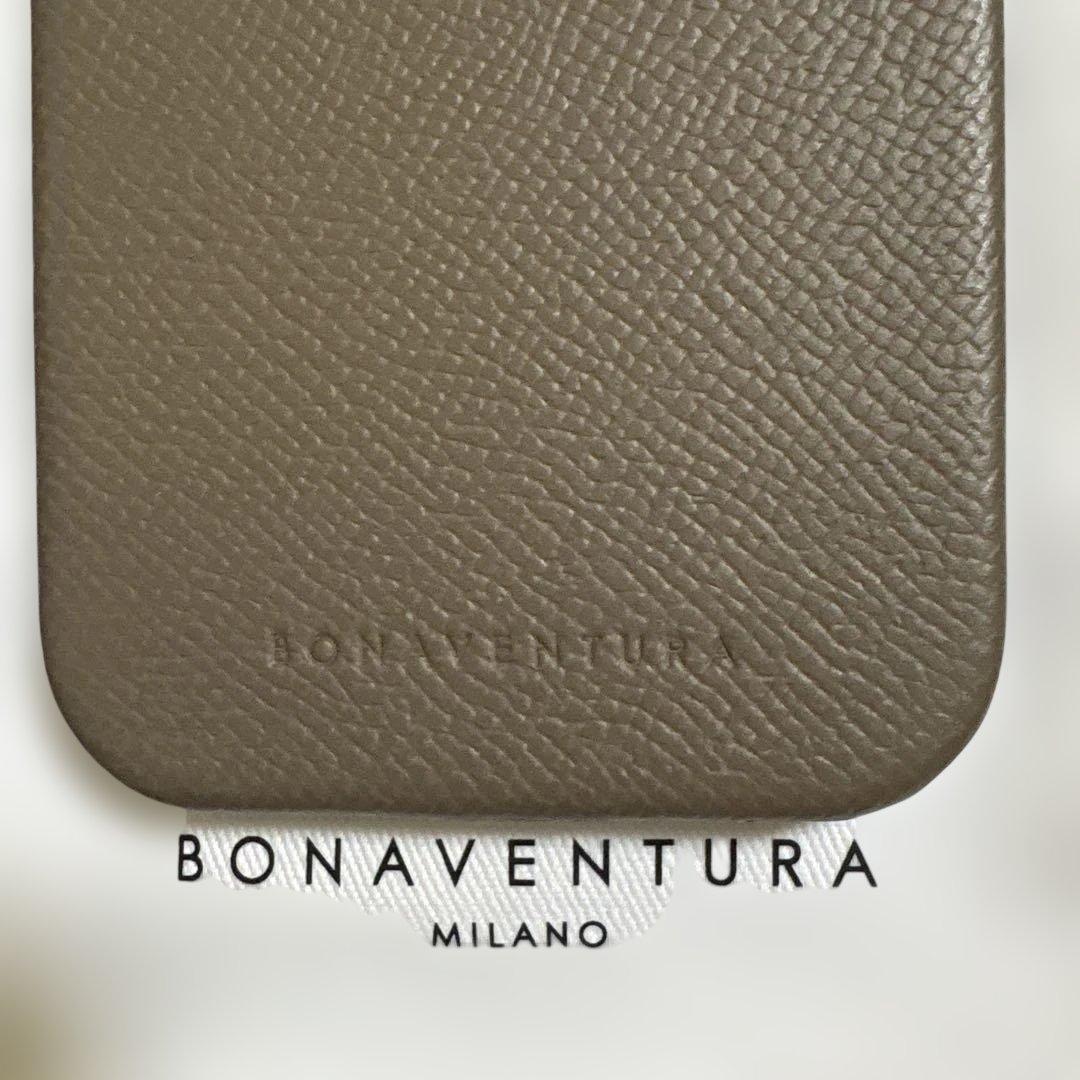 ユッキーボナベンチュラiPhone16 バッグカバーケース ノービレレザー