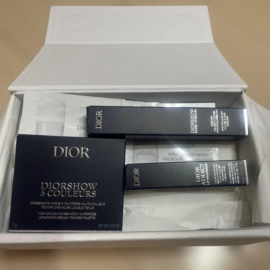 Dior アイシャドウ429 リップグロス024 マスカラ090 サンプル付き