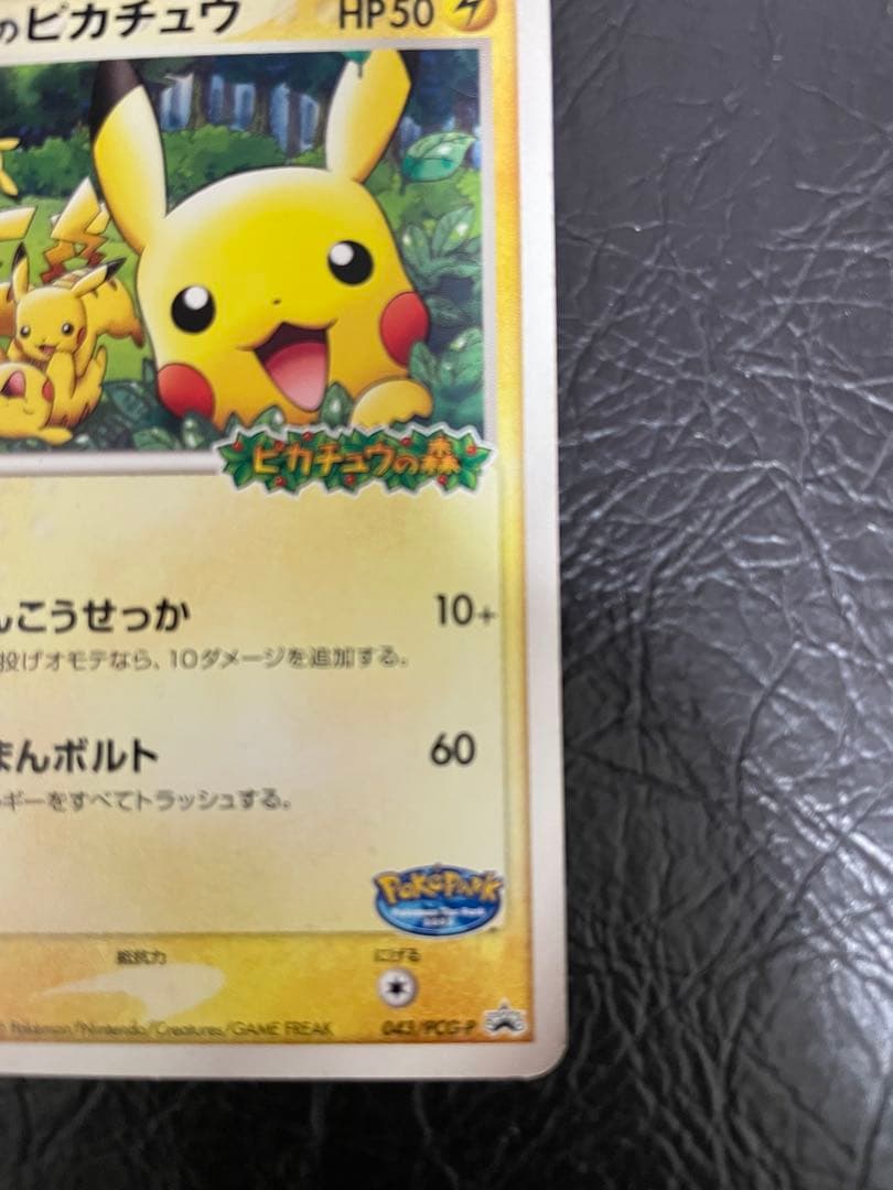 ポケカ　ポケパークのピカチュウ　プロモ　おまけ付き