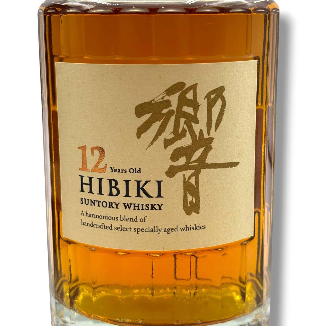 未開栓 響 12年 HIBIKI サントリー ウイスキー 500ml 箱付き