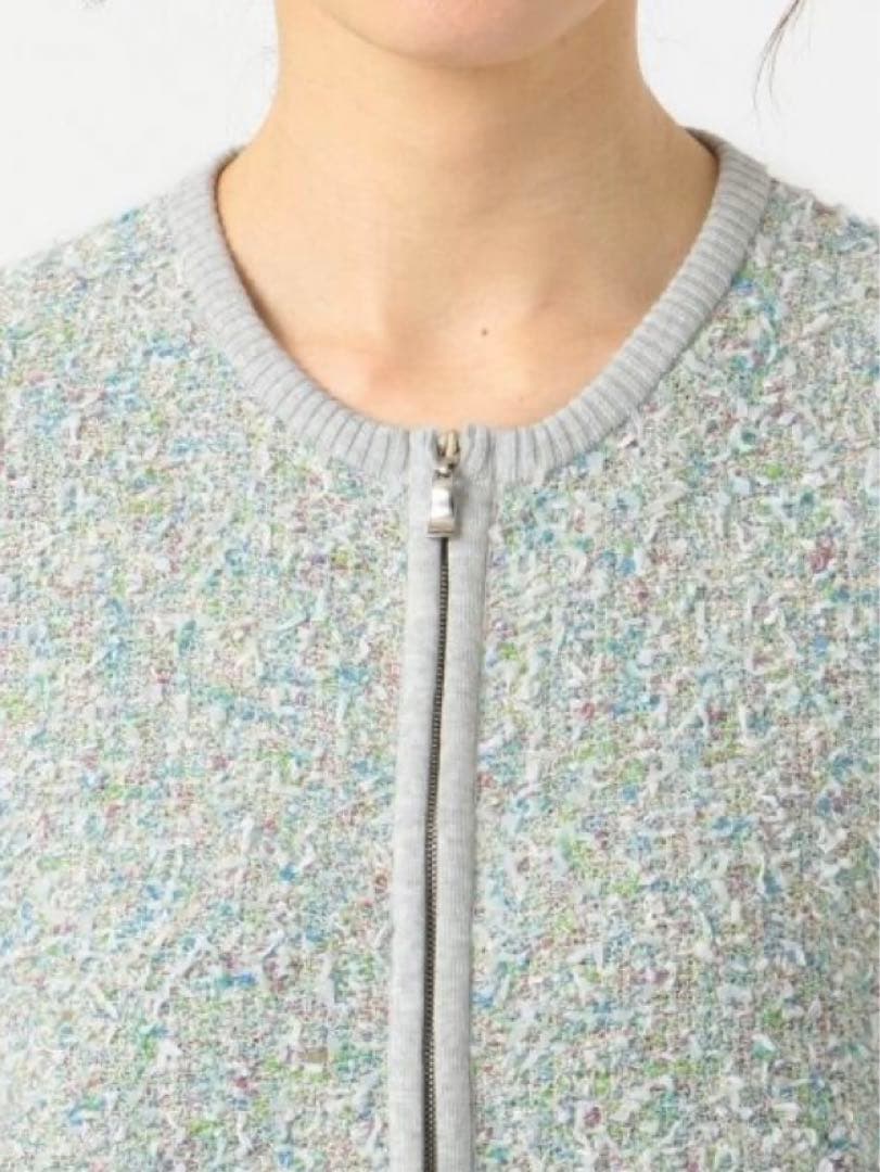 新品　 クラスラウンジ　ブルゾン　ニットジャケット