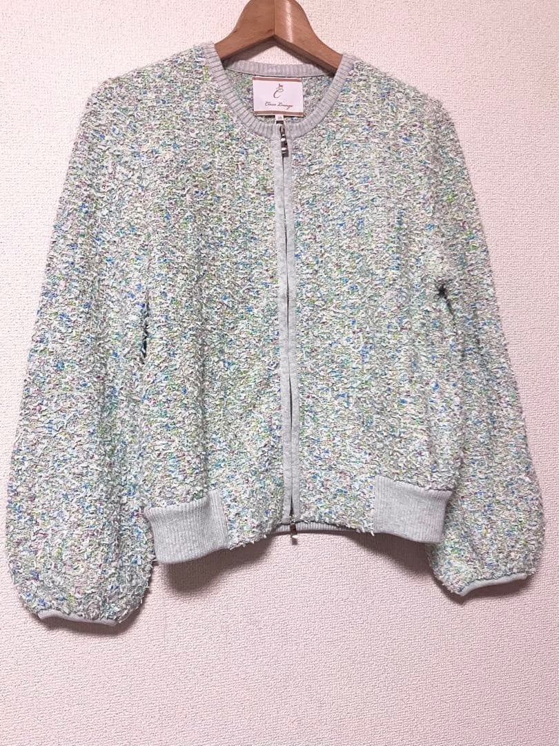 新品　 クラスラウンジ　ブルゾン　ニットジャケット