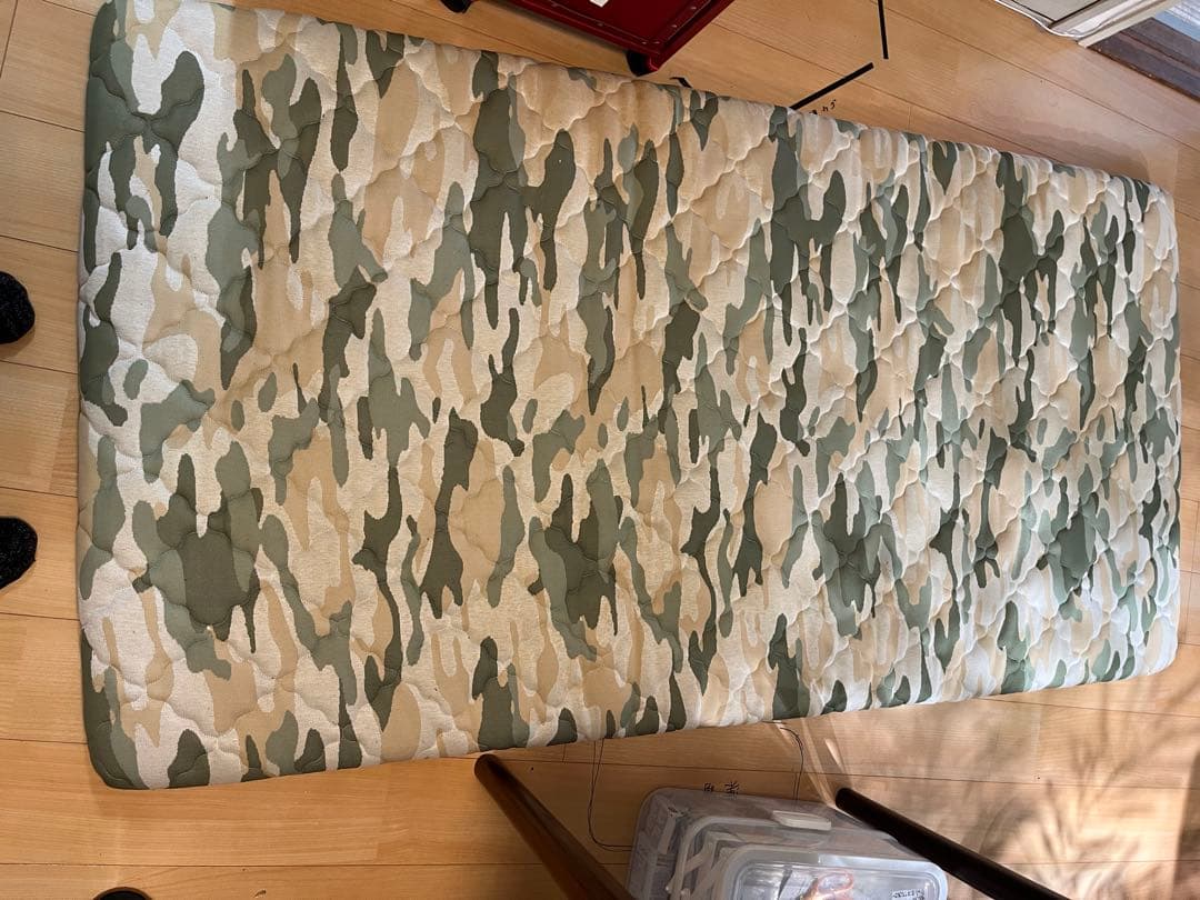 マニフレックス イタリアンフトンII 2シングル 7cm厚 カモ