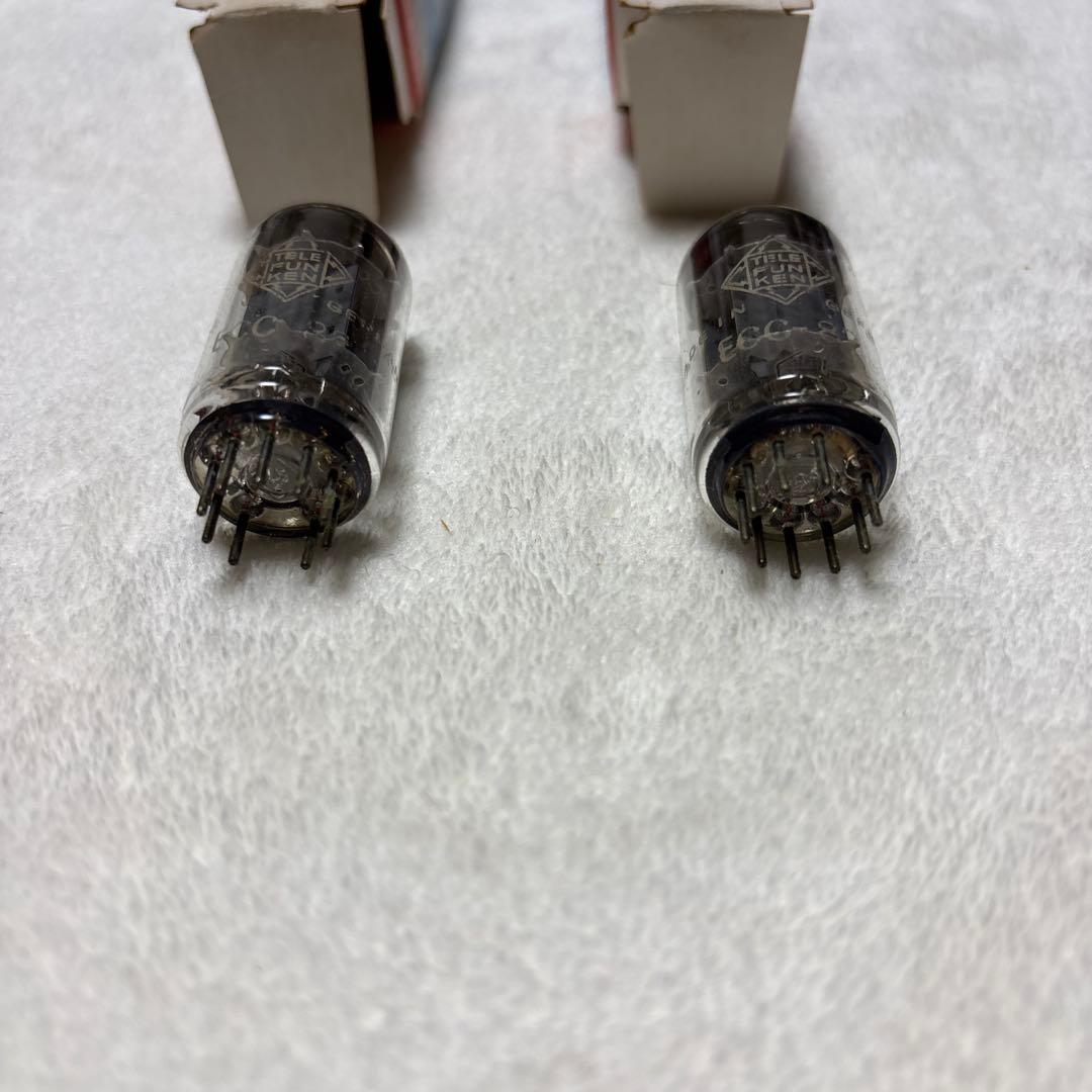 テレフンケン　ECC82 真空管 2本セット　ダイヤマーク