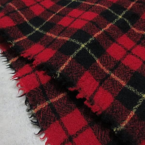 美品オールドマンズテーラーR&D.M.Coタータンチェック　ブランケット 毛布