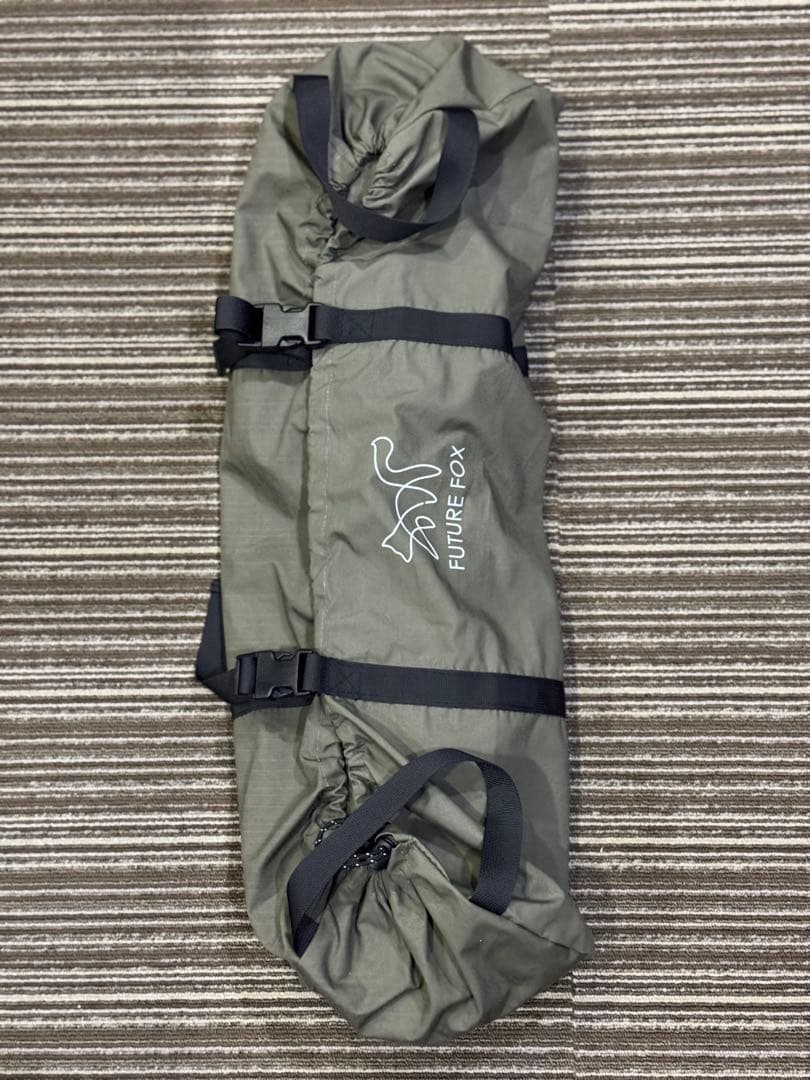 新品 未使用 FUTURE FOX 焚き火 陣幕 オリーブ TC素材