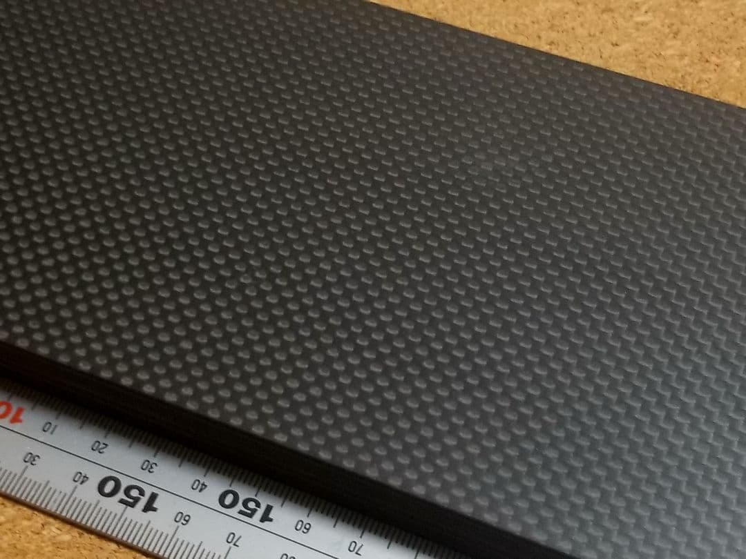 【1枚限定】t18.4×100×320mm【CFRP素材】ドライカーボン