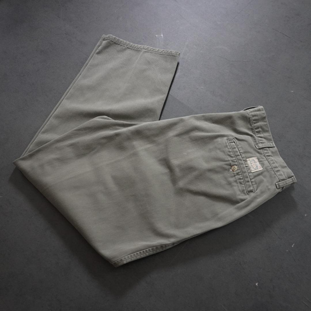 PoloRalphLauren90s初期タグUSA製ポロチノW36L30古着