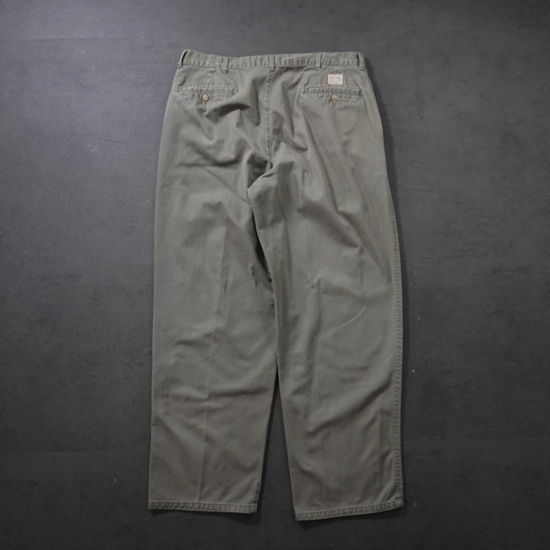 PoloRalphLauren90s初期タグUSA製ポロチノW36L30古着