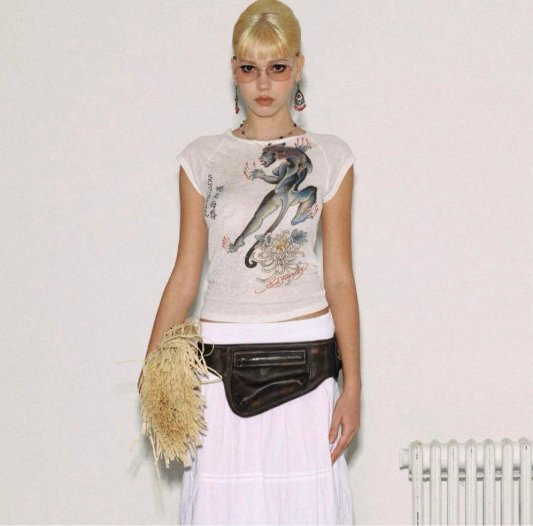 トップス Sculptor X Ed Hardy Devil Raglan Tee