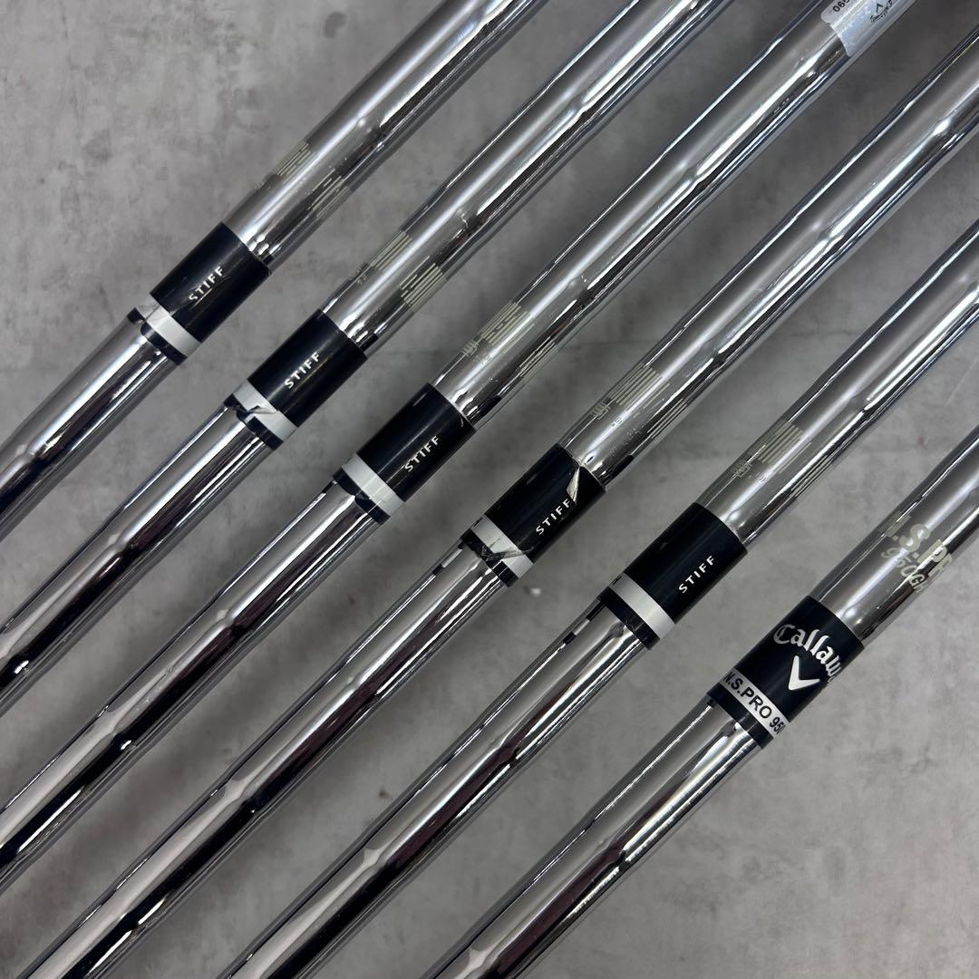 キャロウェイ　XR　メンズゴルフ　アイアンセット　6本セット　S　右利き用