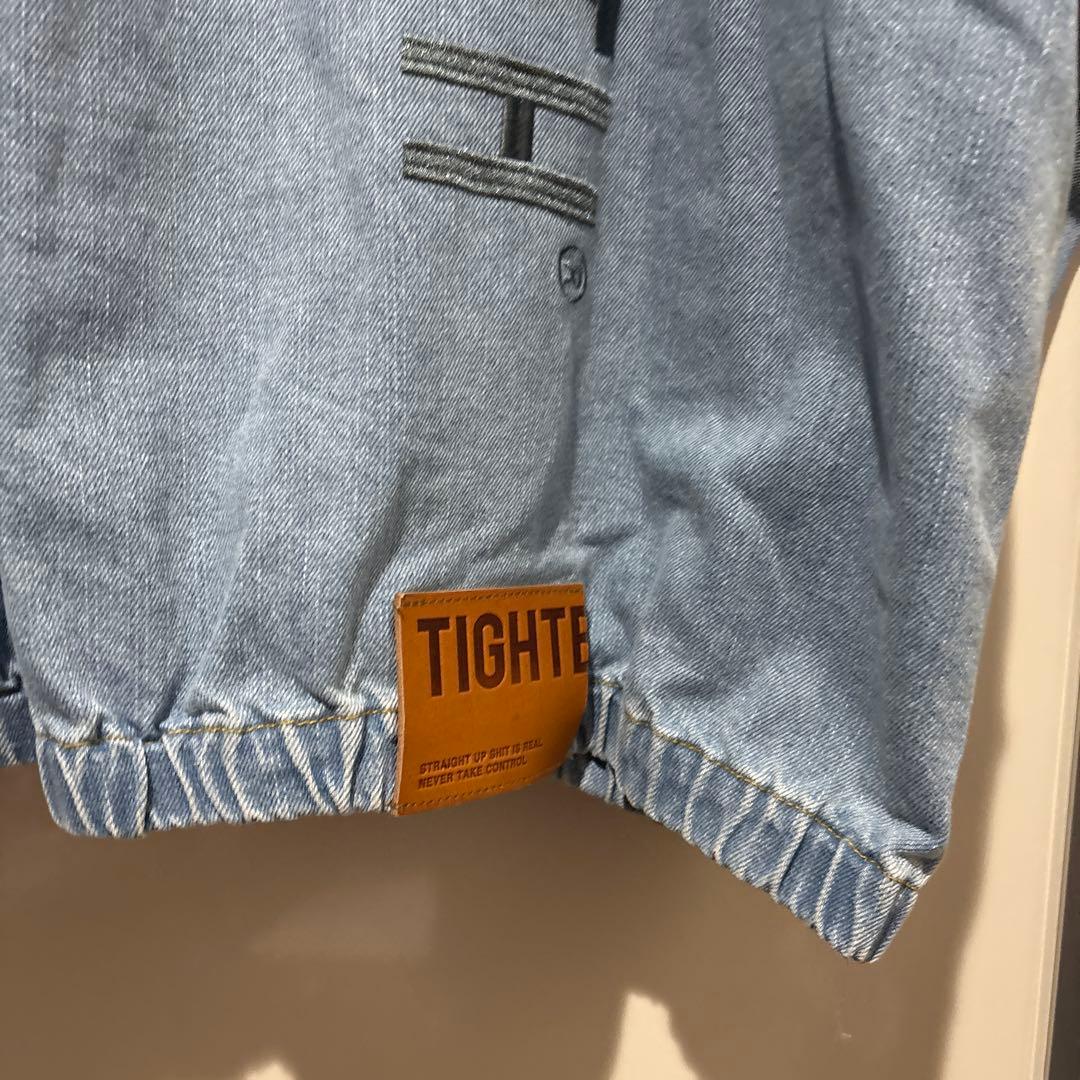 TIGHTBOOTH ライトブルー デニムジャケット　XL