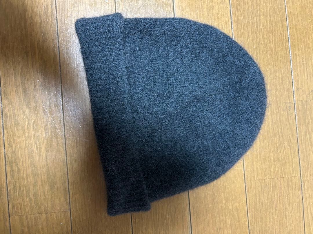 amiparis アミパリスダークグレー ニット帽