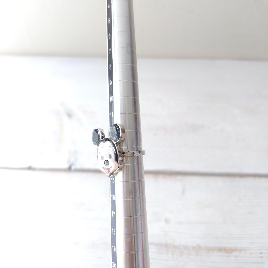 【ZUNI DON DEWA】　ミッキー顔リング　13.5号