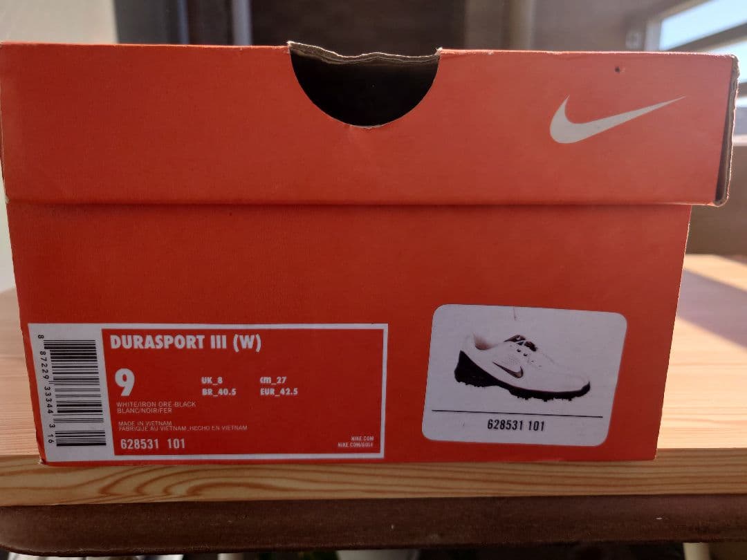 【新品】Nike DURASPORT Ⅲ （W）ゴルフシューズ 27cm