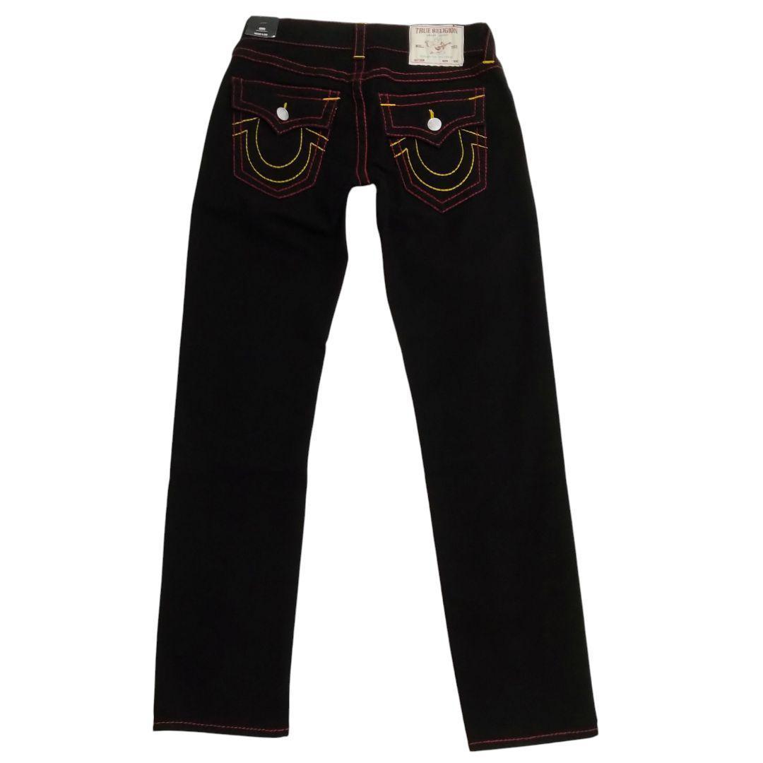 W30 ✨新品未使用 トゥルーレリジョン デニムパンツ ブラック ビッグT