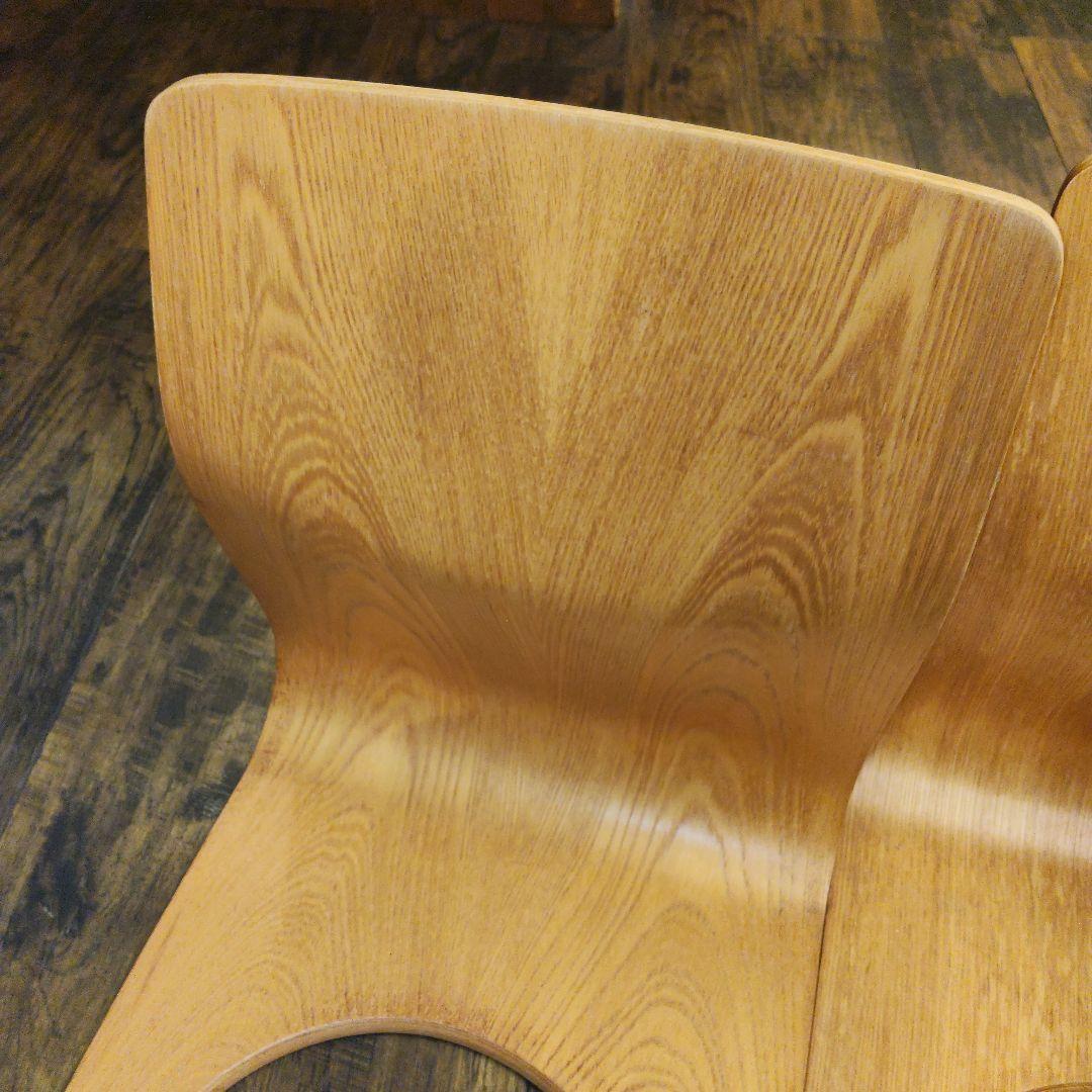 天童木工 座椅子 2脚セット TENDO 曲木 伝統工芸 木製