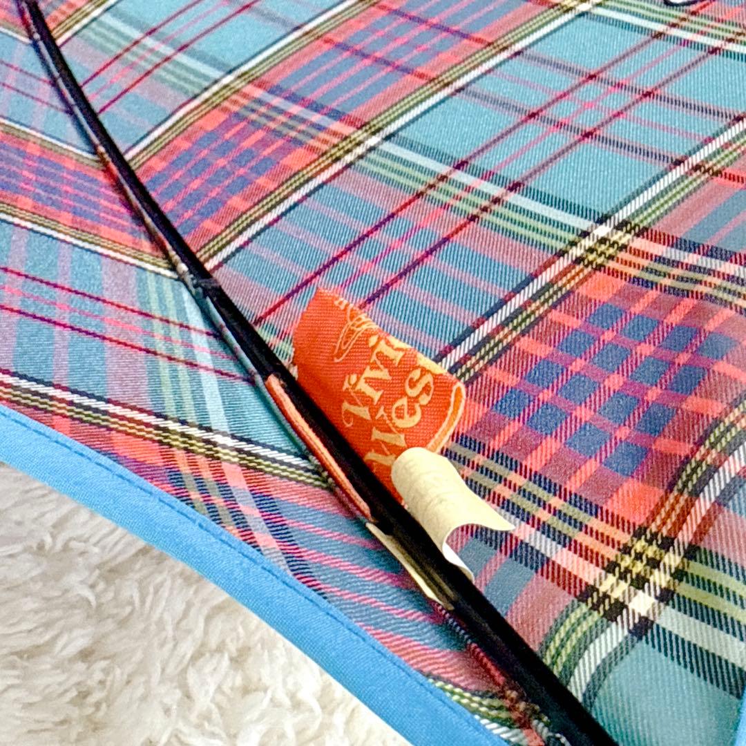 希少✨ ヴィヴィアンウエストウッド 傘 マックマラ タータンチェック柄 オーブ