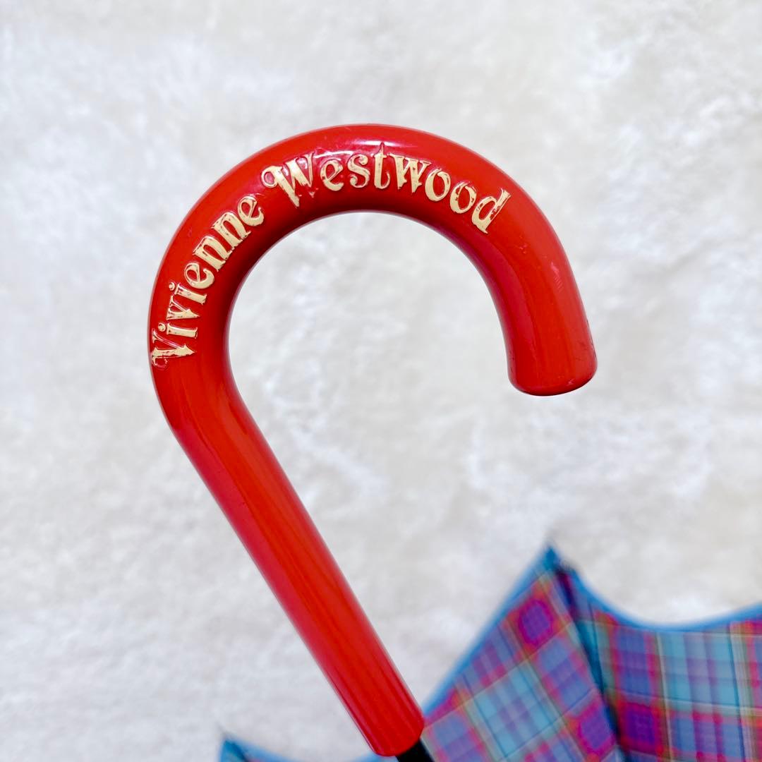 希少✨ ヴィヴィアンウエストウッド 傘 マックマラ タータンチェック柄 オーブ