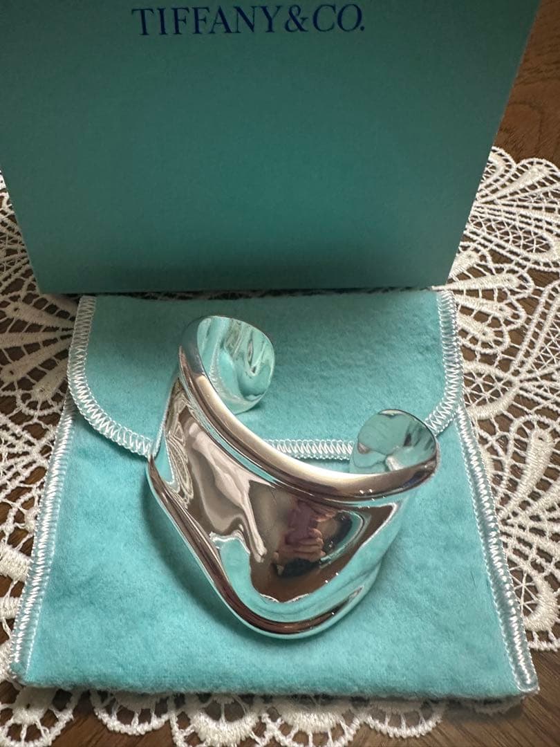 美品　ティファニー　ボーンカフ　Tiffany&Co. エルサ・ペレッティ