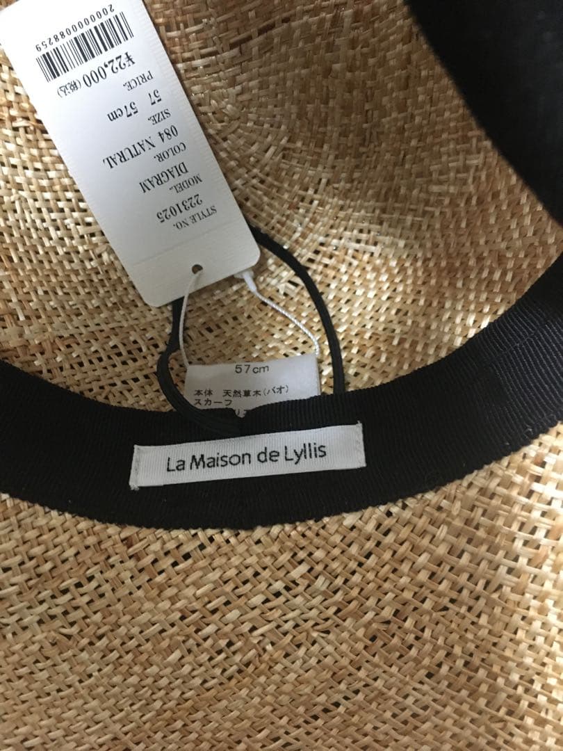 Le Maison de Lillis メゾンドリリス 麦わら帽DIAGRAM