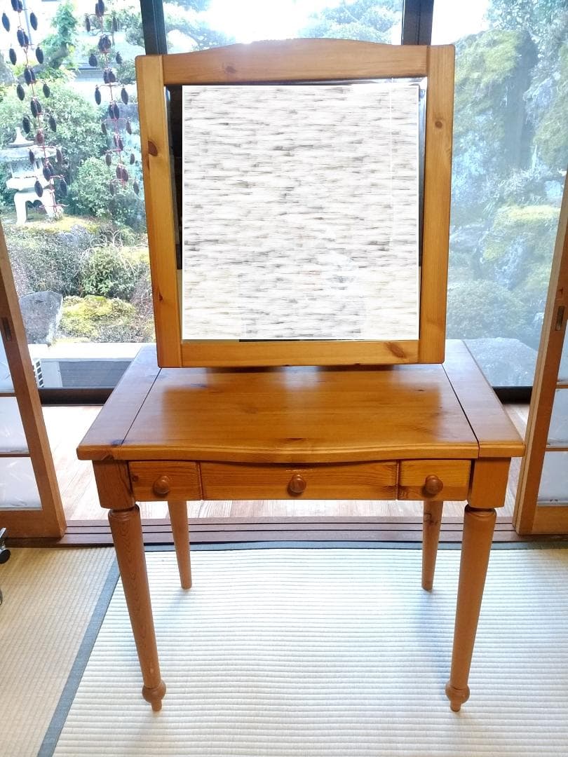 CHARDONNAY　シャルドネ　机　鏡台　ドレッサー　2-1　※机部分のみ