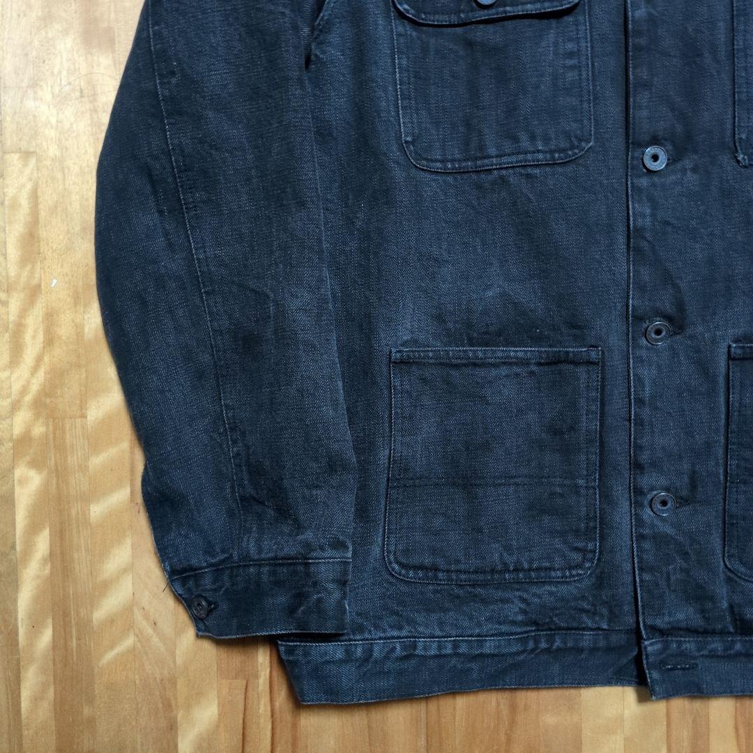 み*お様 brixton ブラックデニム　カバーオール